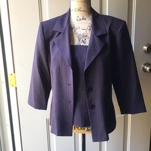 Dark Grey Pinstripe Suit Size 11/12